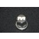 TVR wielmoer met logo, RVS